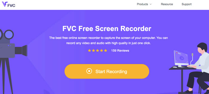 FVC Free Screen Recorder Mac