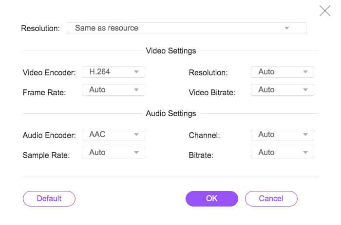 Adjust Video Settings