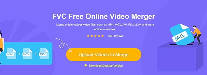 Tải Video lên để Hợp nhất