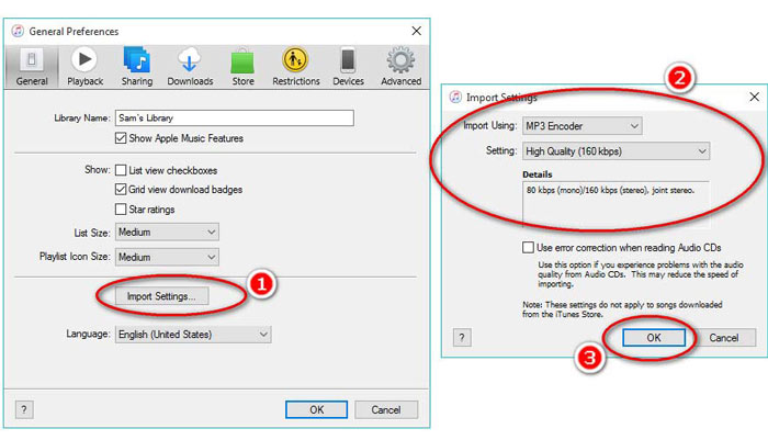 install a compatible mp3 encoder