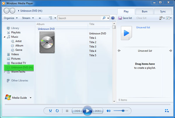 how to burn videos to dvd using windows media player