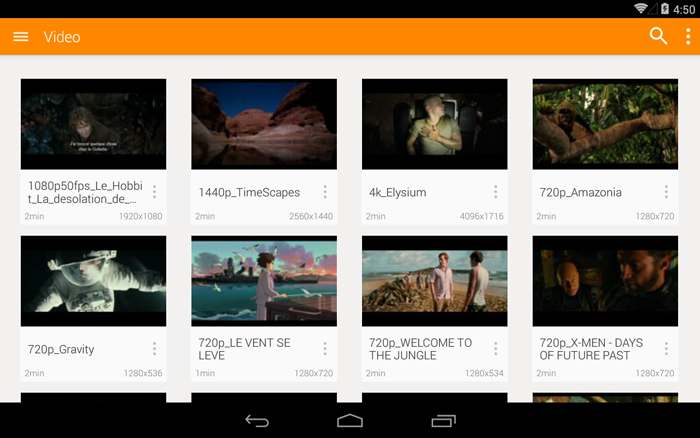 Lecteur multimédia VLC pour Android