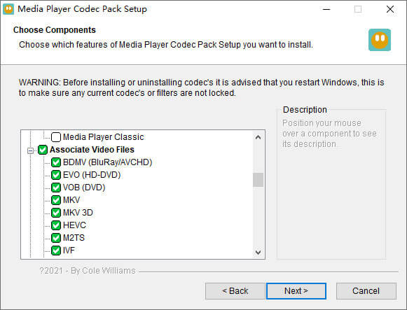 Media Player Codec Pack