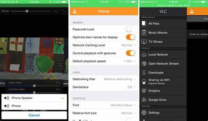 VLC Media Player pentru iPhone