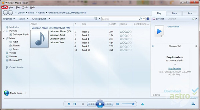 Windows Media Player