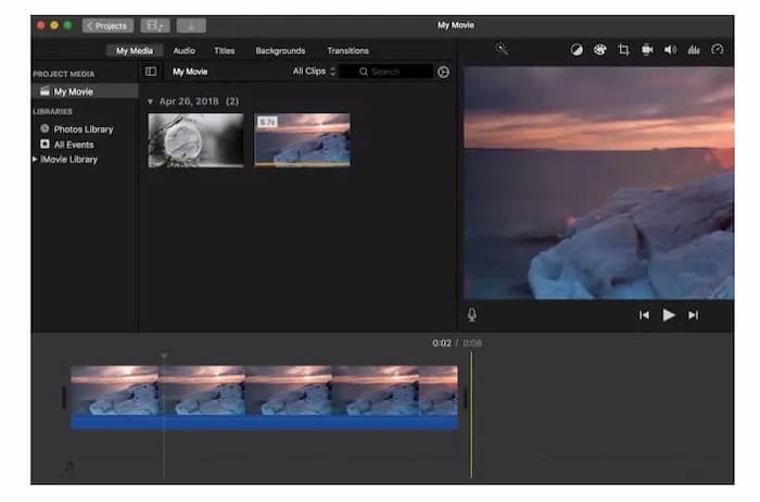 Tambahkan Audio Ke Video Imovie