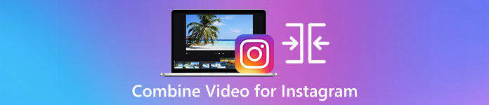 Kombiner videoer for Instagram