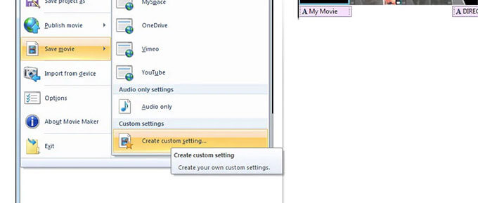 Reducer avi med Windows Movie Maker