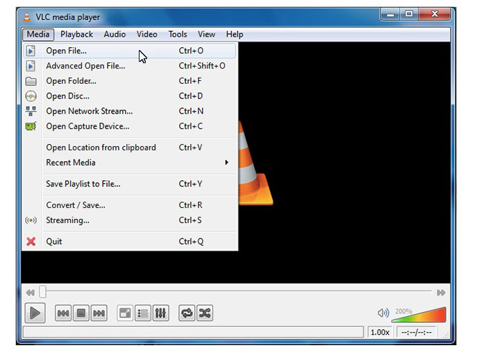 Unir videos con VLC